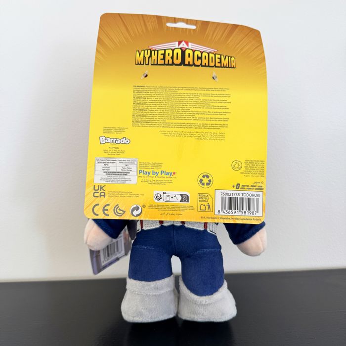 Shoto Todoroki Peluche My Hero Academia 27cm - photo numéro 2