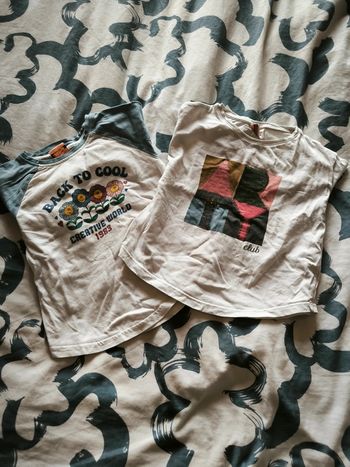 2 T-Shirt manches longues