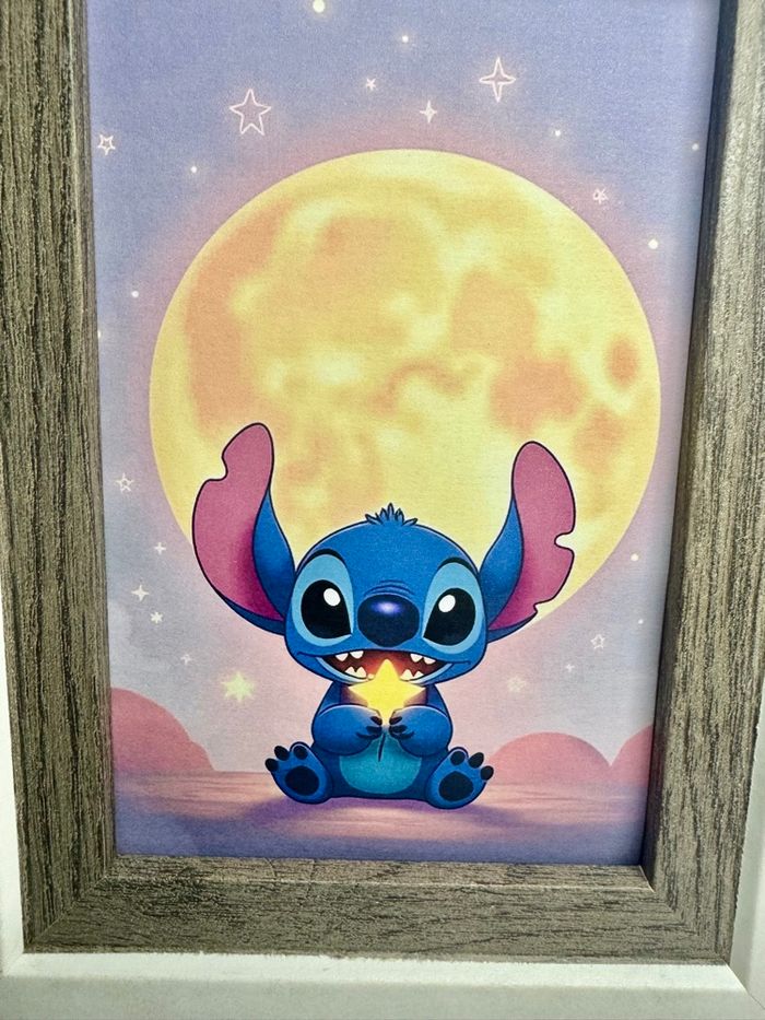 Affiche stitch lune - photo numéro 3