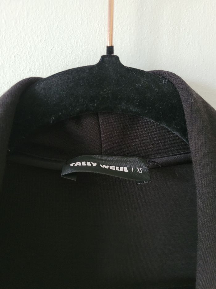 Gilet blazer noir Tally Weijl – Manches 3/4, Taille XS, basique chic - photo numéro 3
