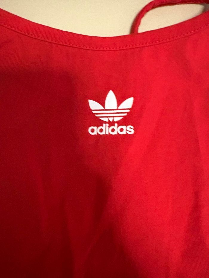 Robe adidas rouge - photo numéro 3