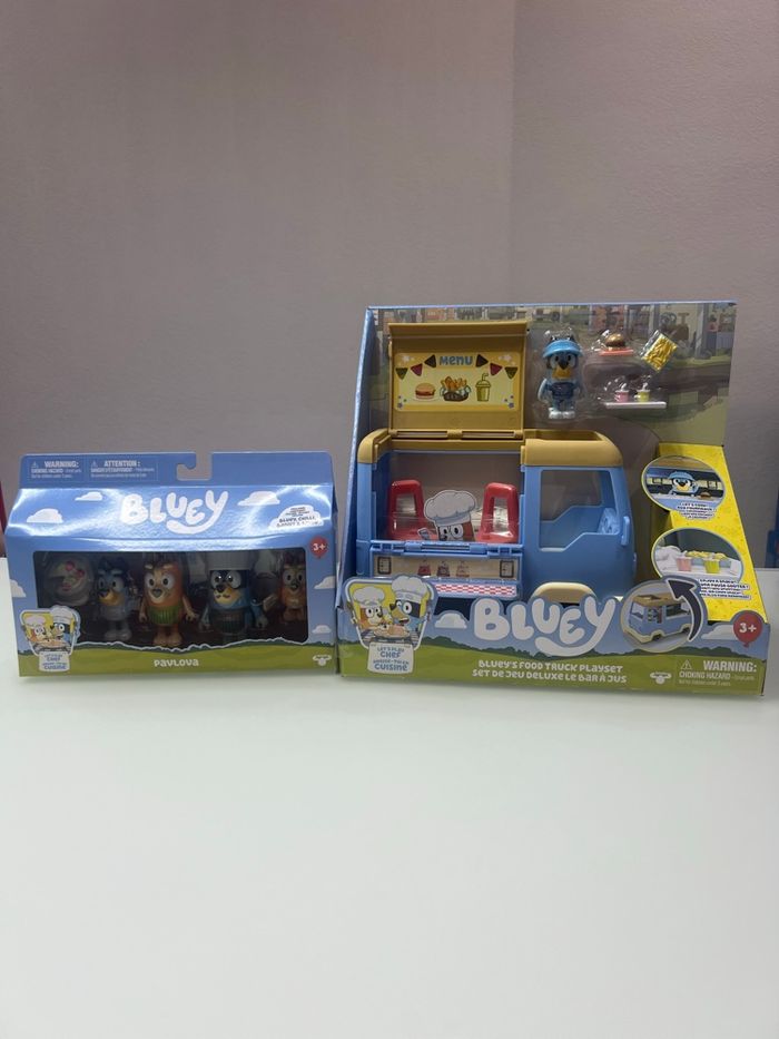 Lot Bluey Food Truck + Figurine Pavlova