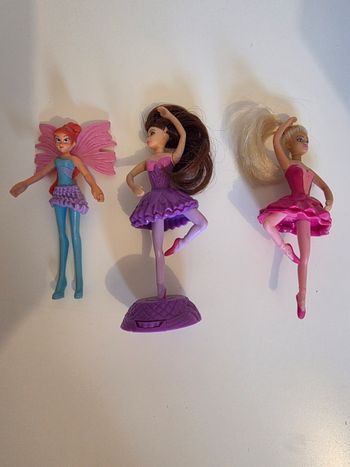 Lot de 3 figurines mac do