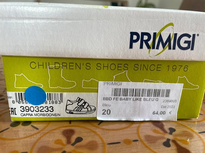 Basket Primigi marine T20