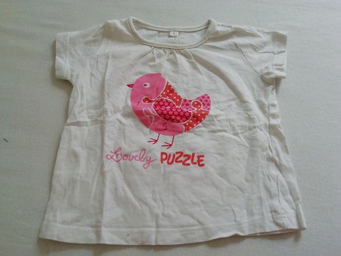 T-shirt fille 6 mois