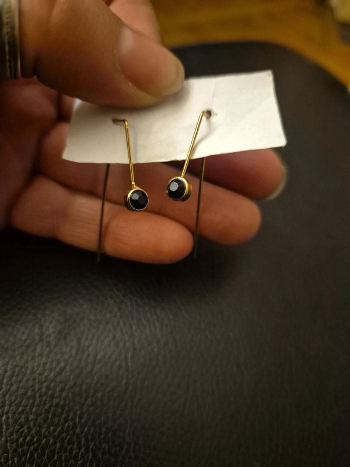 boucle d'oreilles moderne - photo numéro 2