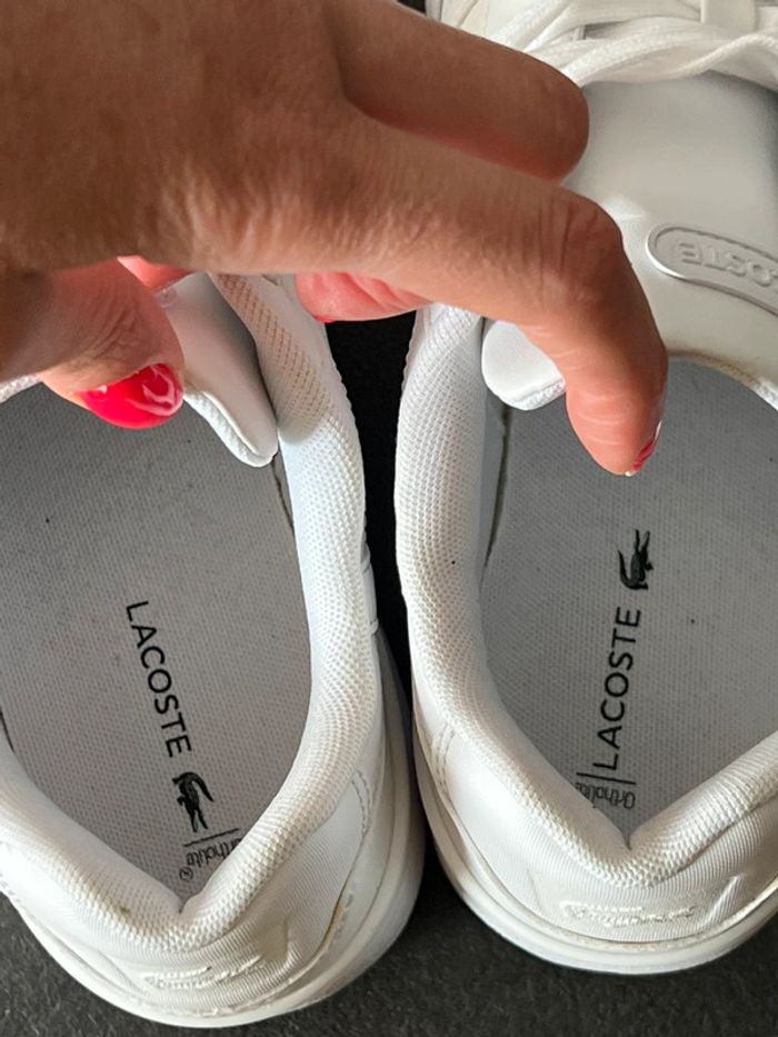 Paire de basket Lacoste T-CLIP - photo numéro 5