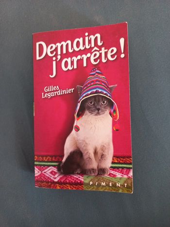 Roman Demain j'arrête ! Gilles Legardinier