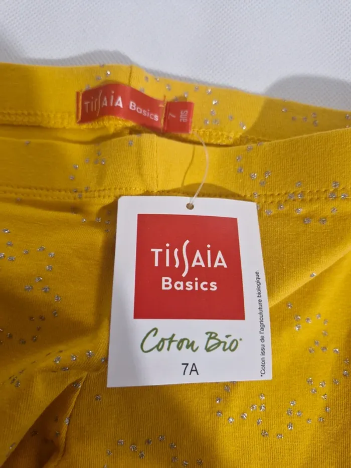 Legging à motifs brillants 7 ans Tissaia - photo numéro 2