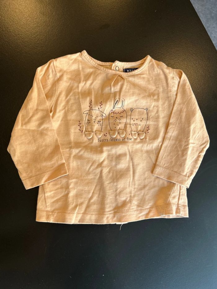 Teeshirt saumon - photo numéro 1