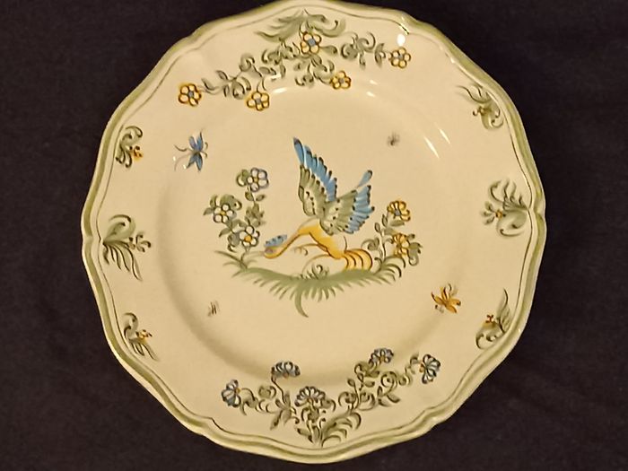 Assiette tradition Moustiers - photo numéro 3