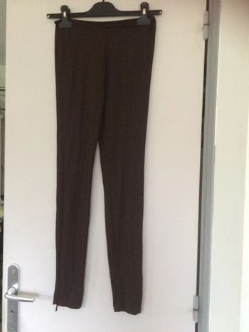 Legging marron T.36
