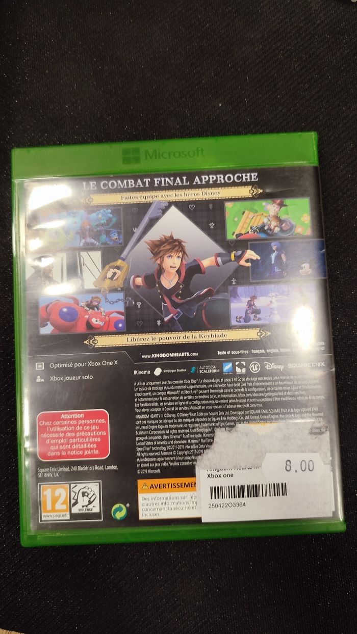 Kingdom hearts III xbox one - photo numéro 3