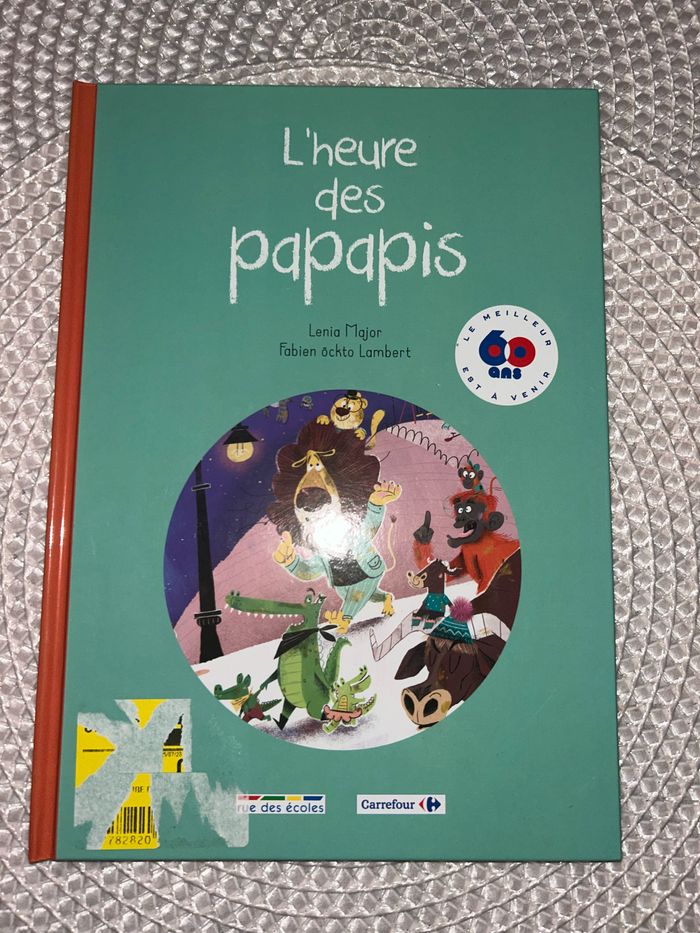 Livre L’heure des Papapis
