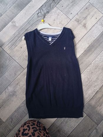 Pull sans manches 10 ans 