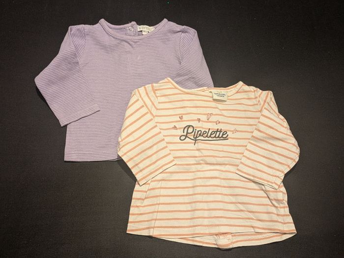 Lot 12 vêtements hiver fille 6 mois - photo numéro 4