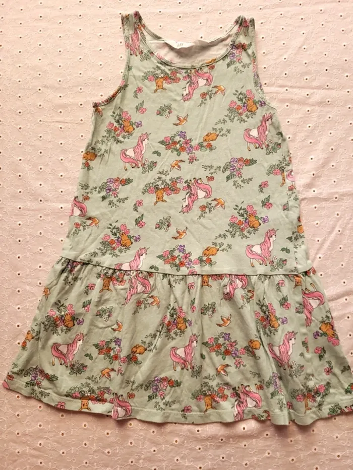Robe sans manches forêt enchantée