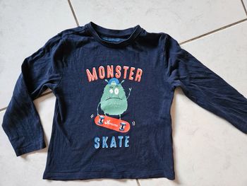 T-shirt ml garçon 3/4 ans U35