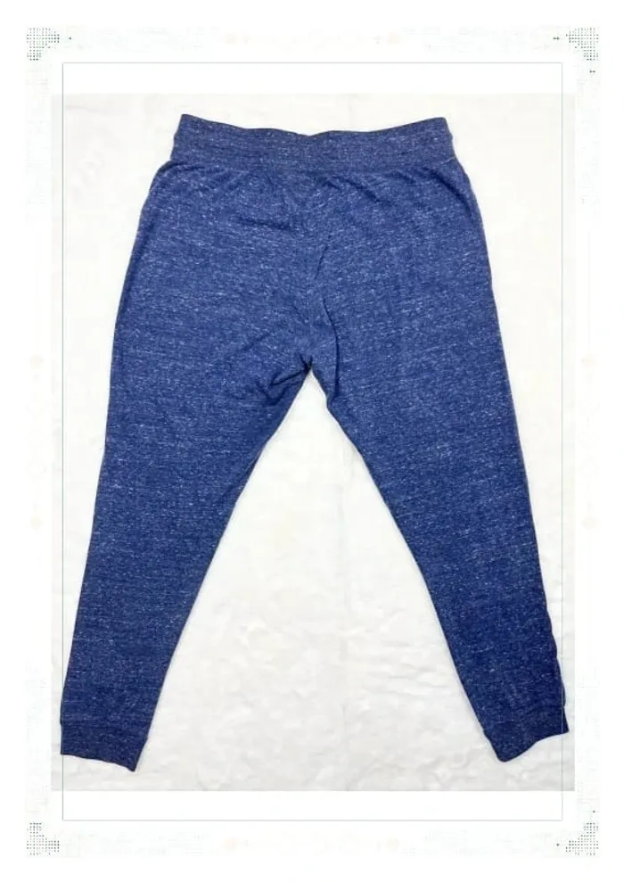 Jogging Nike bleu chiné -Taille S - Femme - photo numéro 4