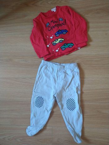 Ensemble DPAM taille 12 mois (74cm) en très bon état