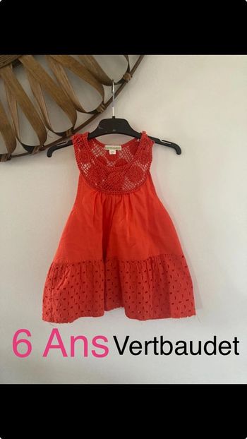 Débardeur évasé taille 6 ans Vertbaudet