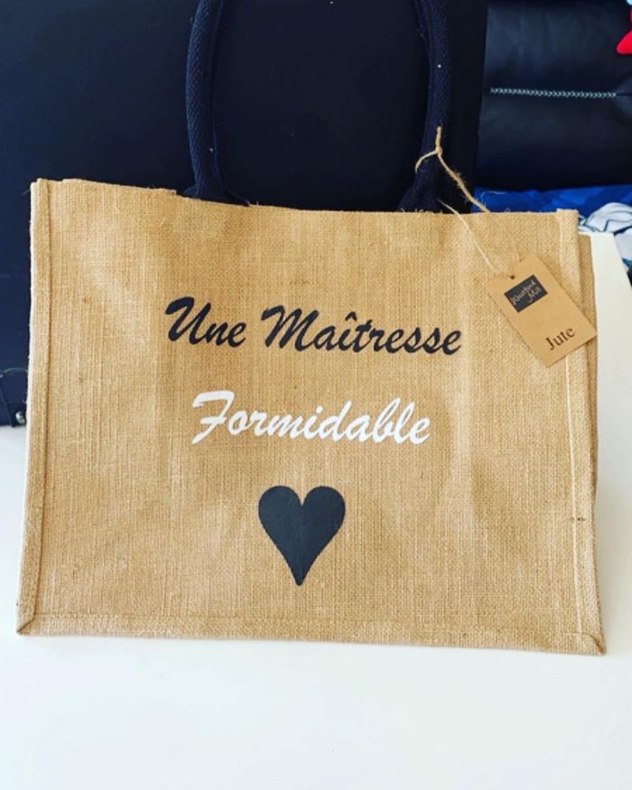 Sac personnalisé en toile de jute - photo numéro 6
