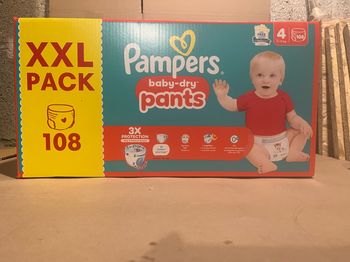 Couche Pampers T4  pants XXL 108 couches