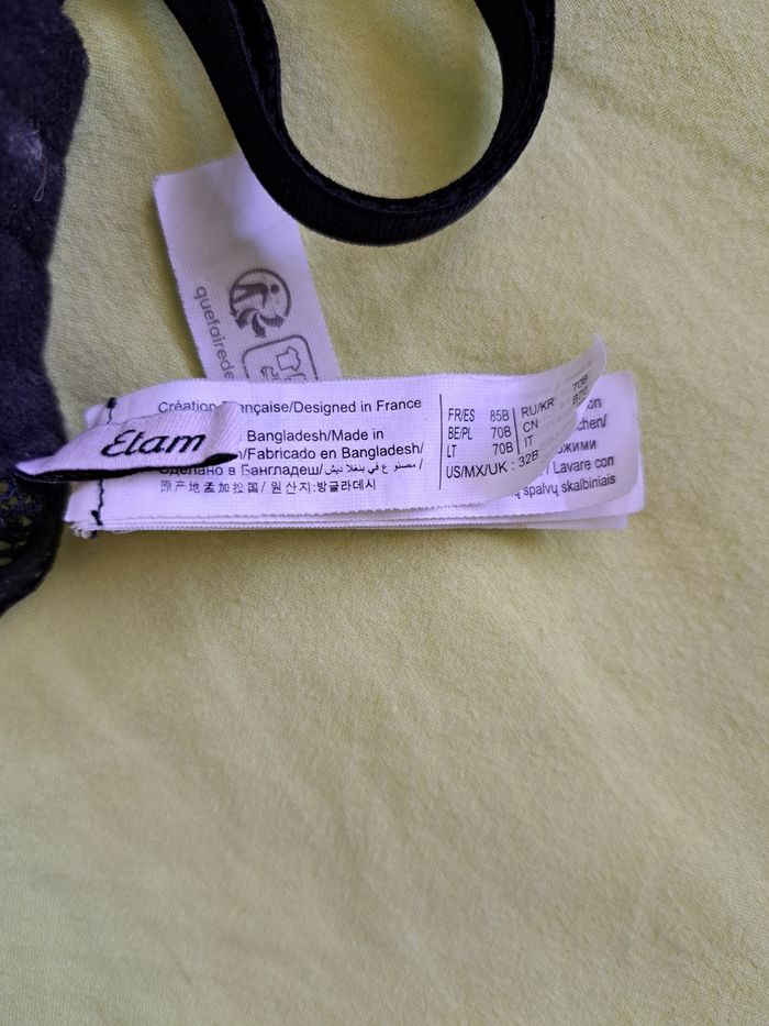 Lot 4  soutiens gorge push up etam - photo numéro 7