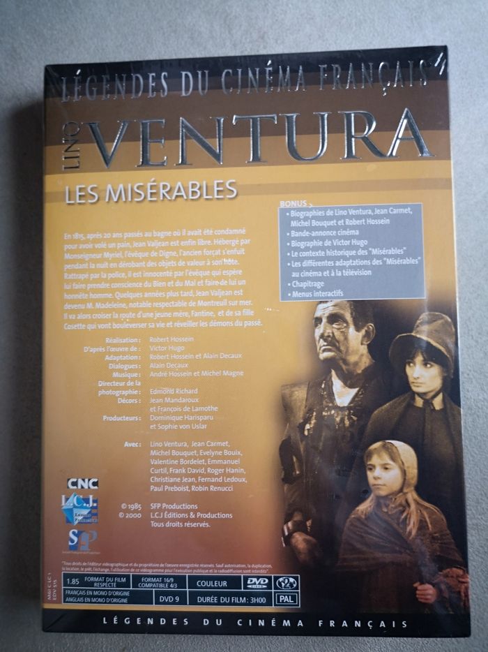 Dvd neuf Les misérables - photo numéro 2