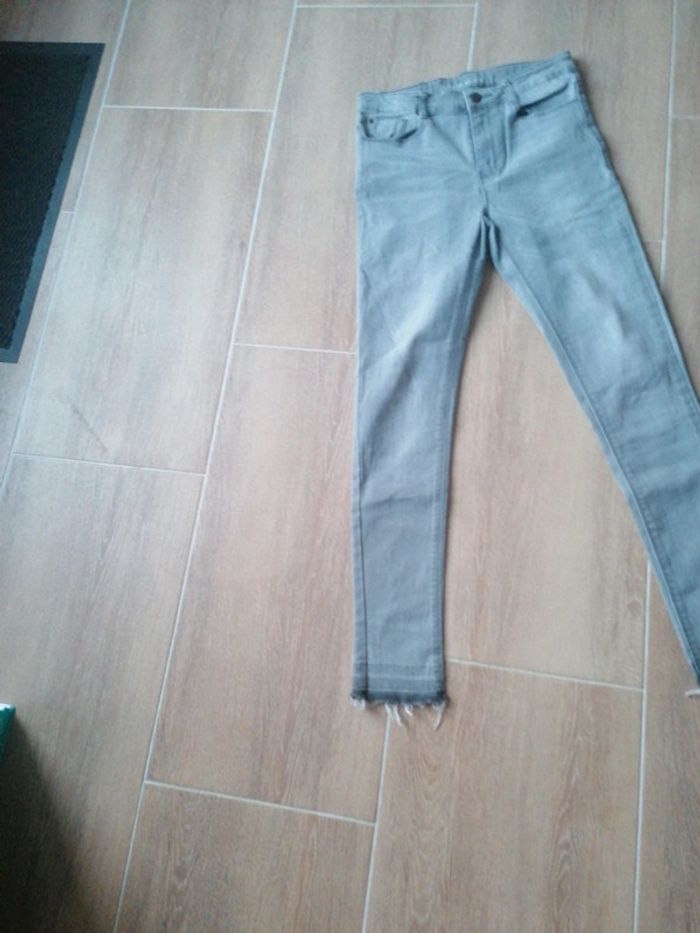 Pantalon garçon 14 ans esprit gris - photo numéro 2