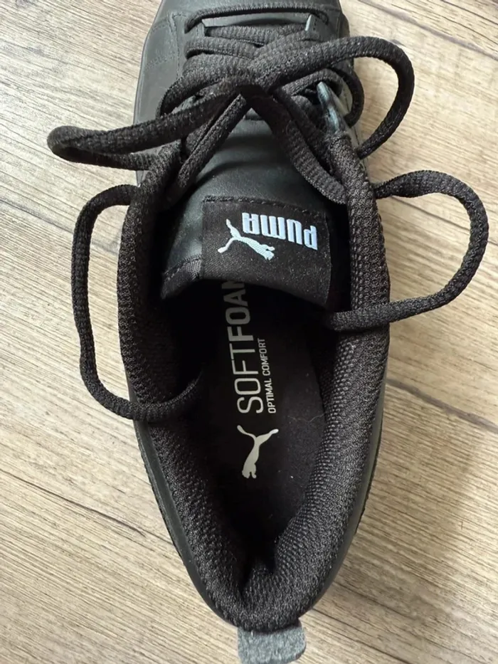 Puma SMASH - Baskets basses - black Taille 38,5 neuve - photo numéro 5