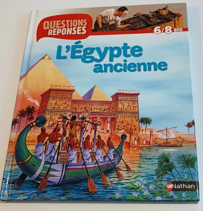 Livre l'Égypte ancienne - questions réponses