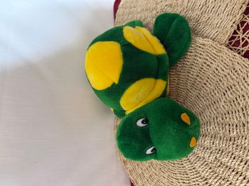 tortue en peluche vintage