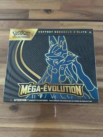 🔥 Pokémon Coffret Dresseur d’Élite Méga-Évolution ETB Lucario 🔥