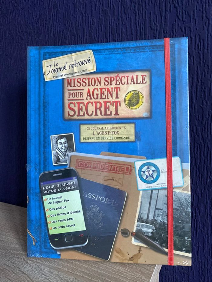Livre NEUF « Mission spéciale pour agent secret »