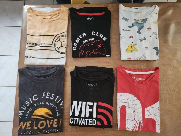 Lot de tee shirt garcon