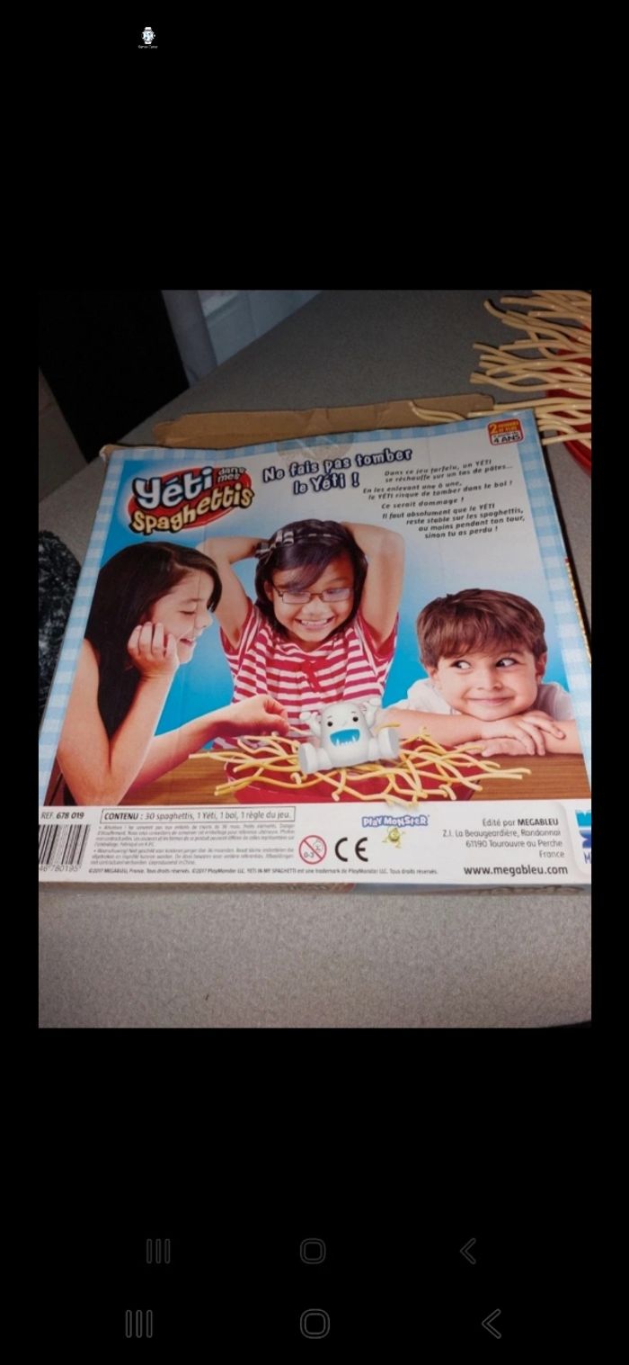 Jeux yeti dans mes spaghettis - photo numéro 2