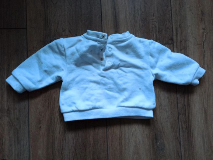 Pull blanc - photo numéro 2