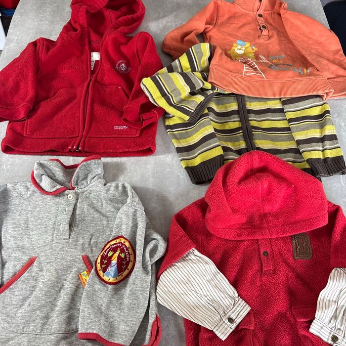 Lot 5 pull gilet 3 ans