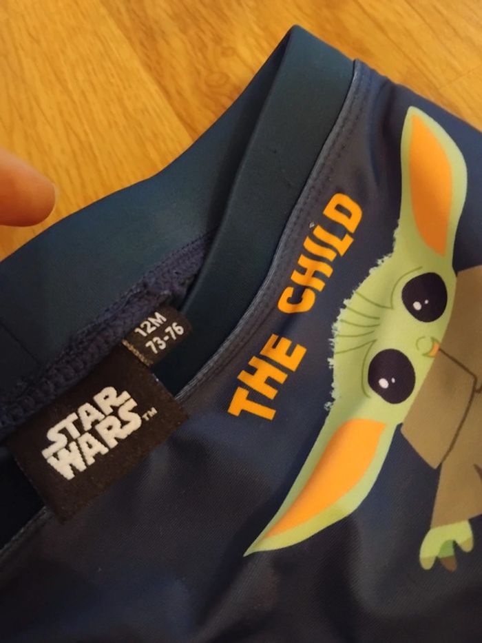 Star Wars maillot bain garçon 12mois - photo numéro 2