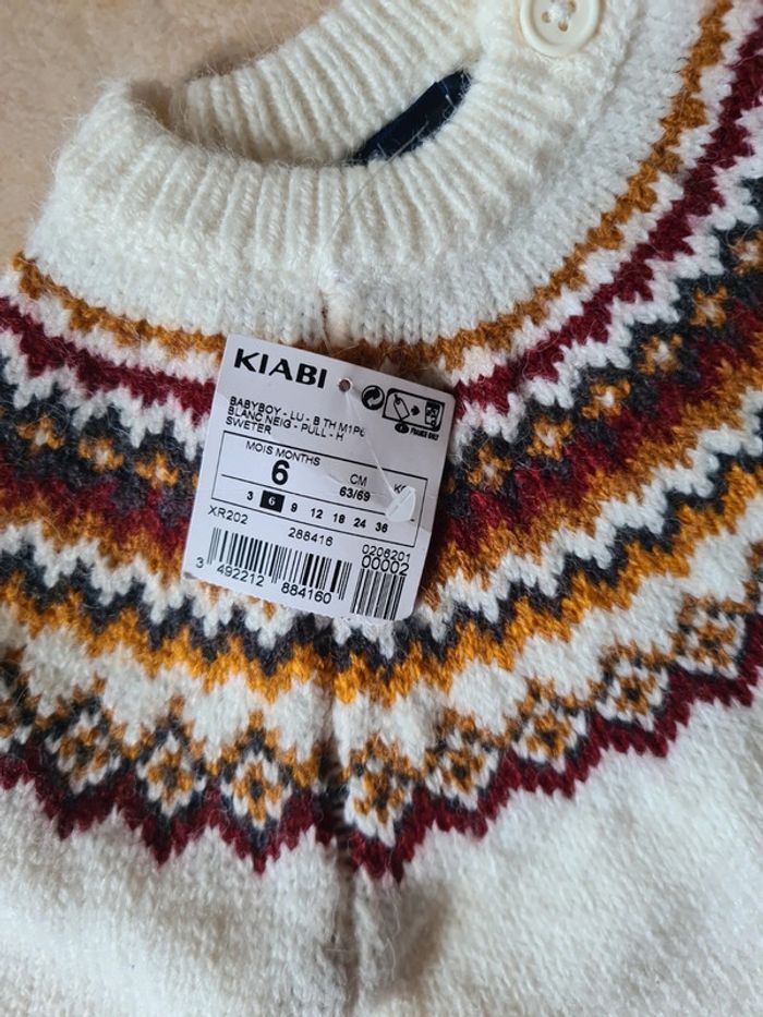 Pull 6 mois kiabi - photo numéro 3
