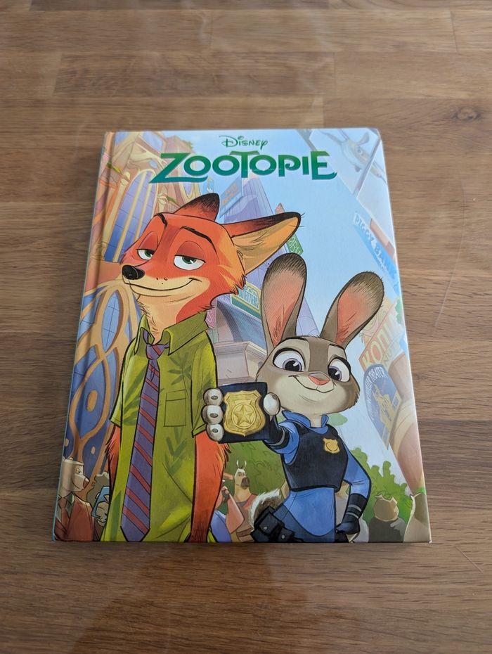 Livre Zootopie Disney
