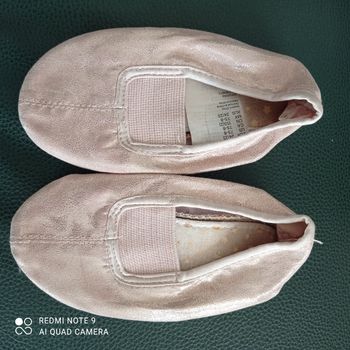 Ballerines dorées P24/25