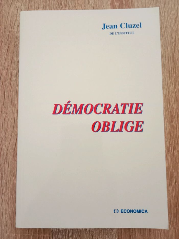 Jean Cluzel 💠Démocratie oblige - photo numéro 1