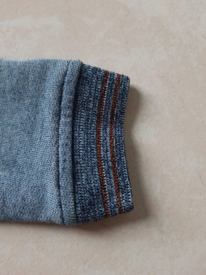 Veste bleu jeans 3 ANS - photo numéro 4