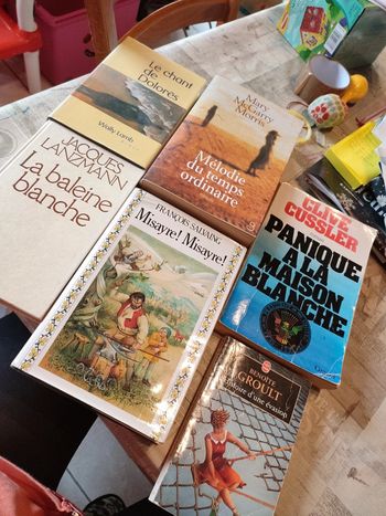 Lots de livres.