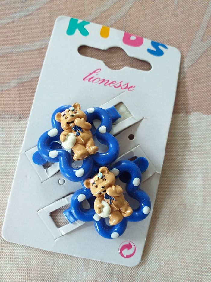 Lot barrettes à cheveux