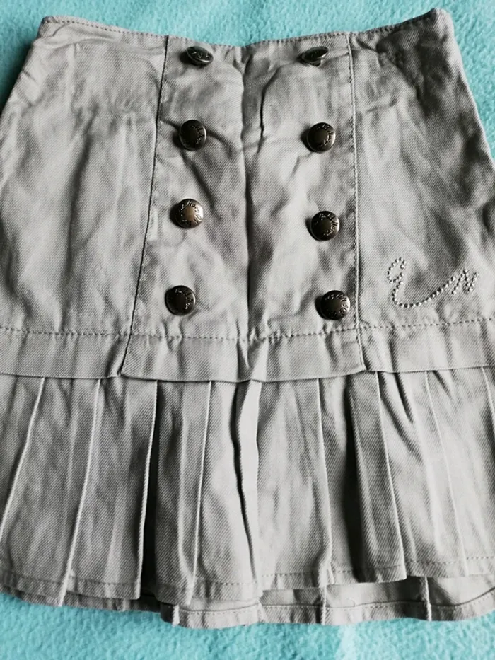 Jupe gris claire