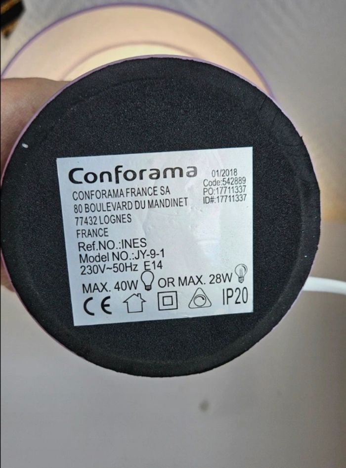 Lampe de chevet tactile - photo numéro 4