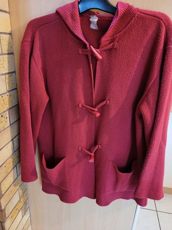 Gilet à capuche femme